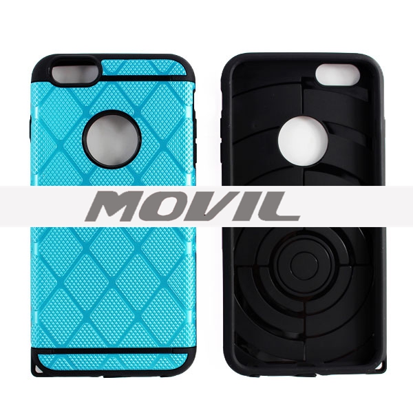 NP-2198 alta calidad tpu   pc funda para Apple iPhone 6 plus-4